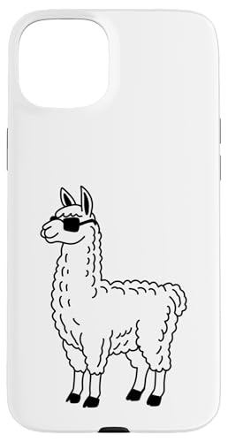 Cool Llama Chillin Andean �_��̓����f�U�C�� �X�}�z�P�[�X iPhone 15 Plus �p