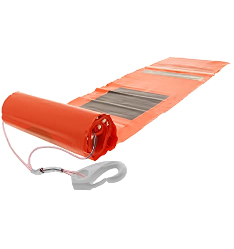 SEE/RESCUE Streamer Survival Tool - The Easy to Use, Portable Rescue Device to Use on Land, Sea, or Snow, Day or Night When Lost or Stranded to Provide Continuous Visibility, Personal Lighted Streamer