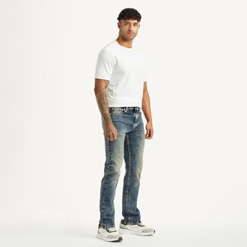 Image of Levi's Men's 513 Straight Fit Mid Rise Jeans