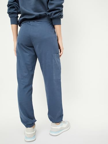 Image of Max Plus Size Women Solid Athleisure Cargo Joggers