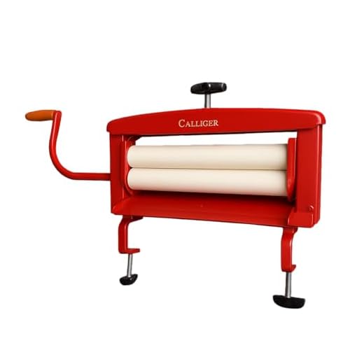 Calliger Clothes Wringer - Better Moisture Removal than Portable Washing Machine/Portable Dryer - Heavy Duty Off Grid Perfect Towel/Laundry Wringer for Chamois Cloth, Tile Sponge, etc.