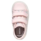 Geox B GISLI Girl B, dziewczęce trampki, jasnoróżowe, 26 EU, Jasnoróżowy, 26 EU