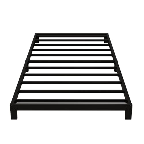 Fly-CTsoar 5 Inch Low Profile Twin Floor Bed Frame Heavy Duty Platform by Fly-CTsoar - Used condition - US$49.53