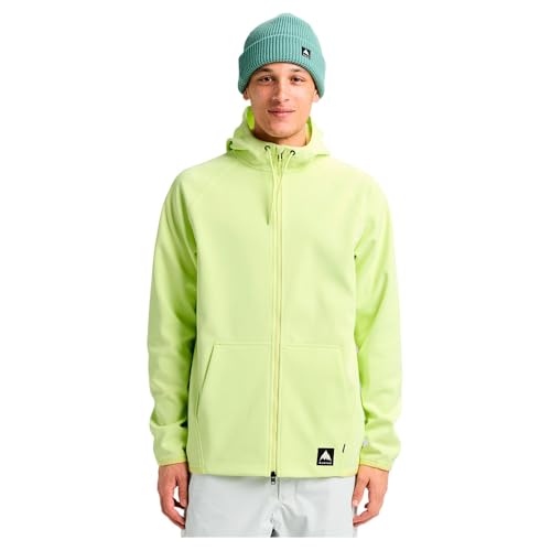 Sweat Crown Weatherproof Burton homme jaune S contre le vent et le froid en montagne