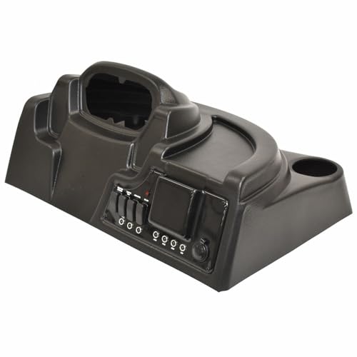 Lund Boat Dash Console Panel 2408245 | Blank w/Switches Black Vinyl