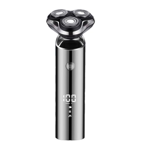 Rasoir électrique homme rechargeable idéal pour le voyage et le rasage sous la douche