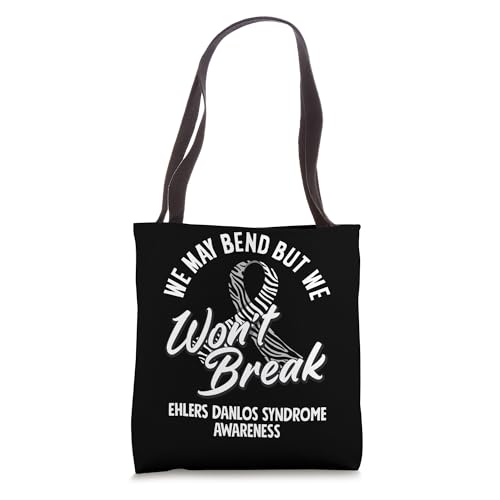 Bolso tote de concienciación sobre el síndrome de Ehlers-Danlos (EDS) para guerreros y luchadores miniatura 1