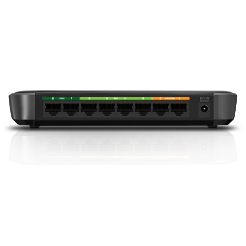 Wd My Net Switch - 8 Port Gigabit Ethernet Network Switch - Hd Media Switch #TOP2