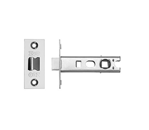 EuroArt Contract Tubular Bolt Through Latch 76mm Heavy Duty Spring Latch for Internal Timber Doors