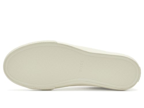 Image of BOSS Men's Aiden Logo Block Leather Low Top Sneakers
