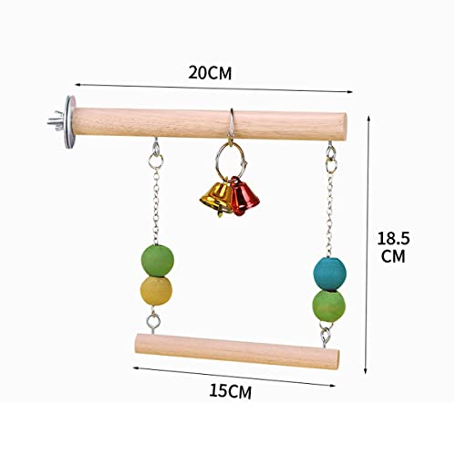 ZYYRSS Bird Toys Parrot Perches, Parrots Cage Toys - Image 2
