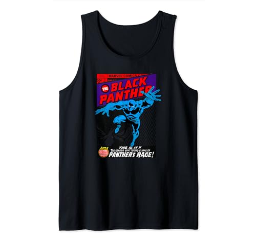 Débardeur Black Panther Marvel Comics anti-transpiration pour homme fan de pop culture