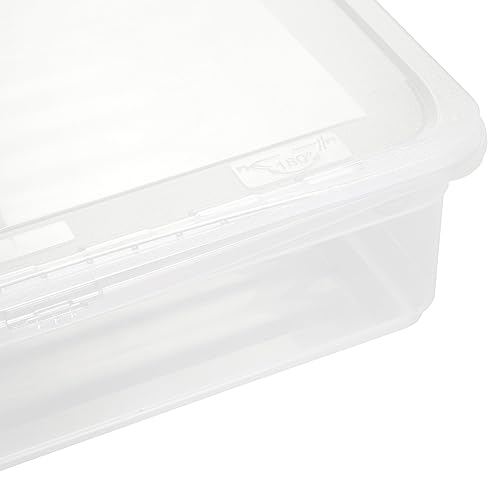 keeeper Aufbewahrungsbox mit Air Control System, 39 x 33,5 x 9 cm, 9 l, Bea, Transparent