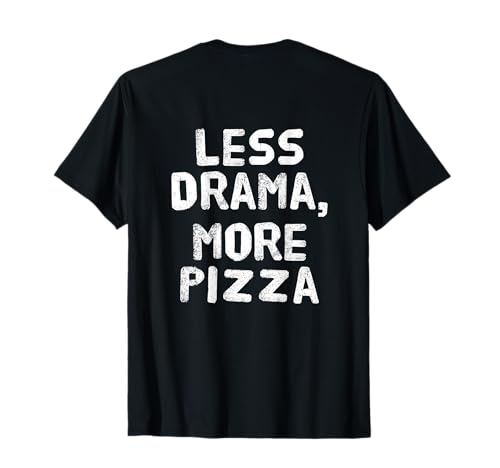 Less Drama More Pizza �ʔ����e�L�X�g���b�Z�[�W ���[���A�̈��p T�V���c