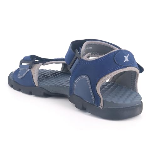 Image of SPARX Women's SS0103L Navy Blue Grey Sandal 4 (SS0103LNBGY0004)