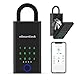 Smart Schlüsselbox mit Fingerabdruck und Zahlencode eLinkSmart Bluetooth Lock Box, IP65 Wasserdicht, Wandmontage, Türaufhängung, geeignet für Haus, Wohnung Version 2025