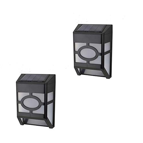 Flameer 2Pcs Solar Power Wall Light LED Lâmpada De Parede Sensor De Movimento Para Jardim Ao Ar Livr