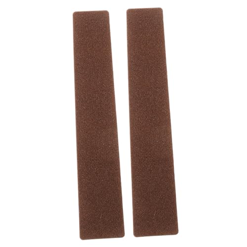 BESPORTBLE Arco Recurvo Accesorio De Lazo Almohadilla para Estante De Proa Almohadillas Silenciosas De Tiro con Arco Almohadillas Antideslizantes De Repuesto Tiro Al Arco Brown Pelo