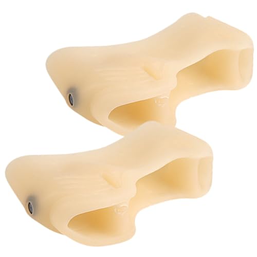 SOESFOUFU 1 Pair Magnetic Toe Splitter Hallux Straightener Manicure Separators Durable Toe Separators Foot Toe Adjuster Toenail Dividers Correct Bunions Toe Splints Buion Toe Spreaders