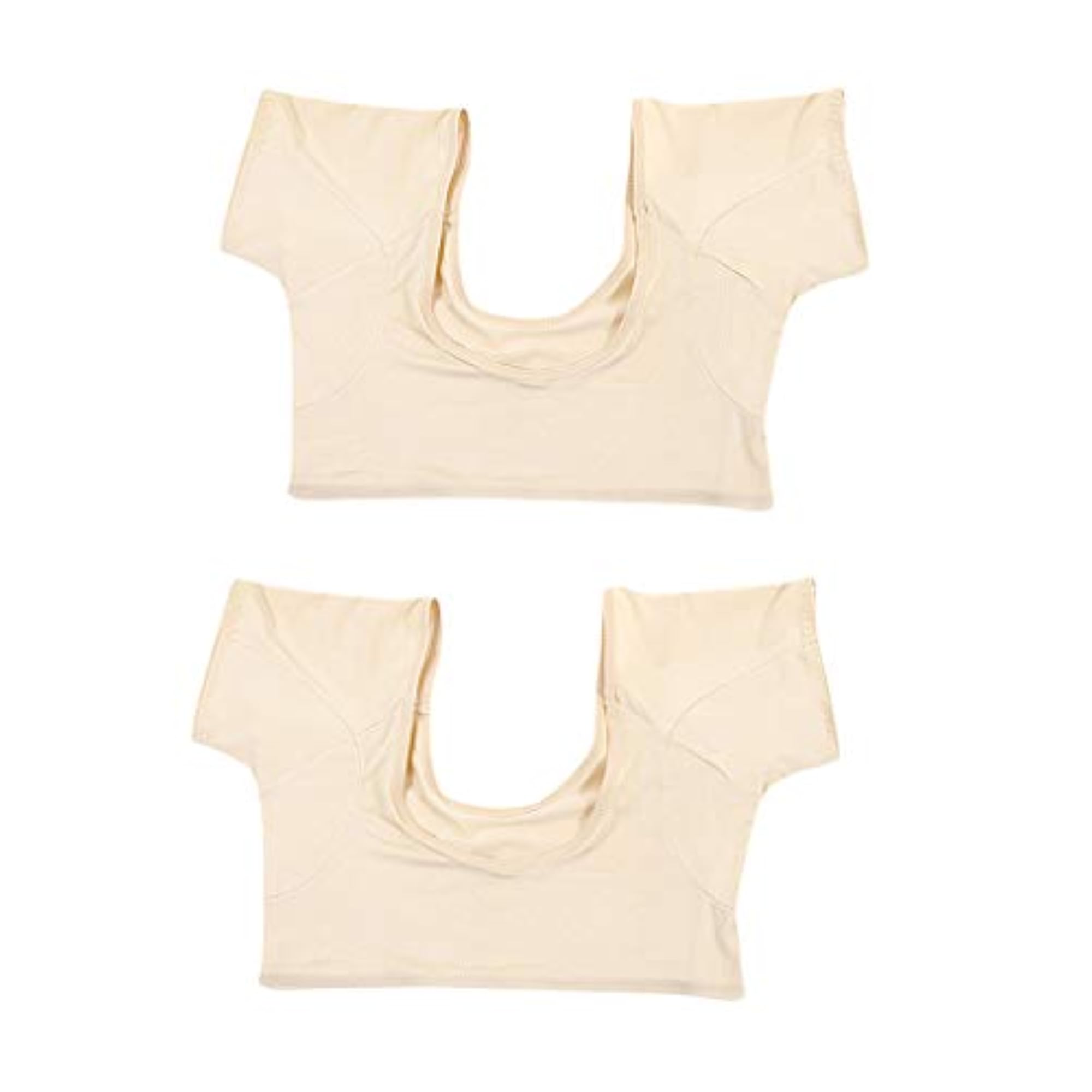 Reusable Washable Sweat-proof Armpit Body T Shirt with Underarm Sweat Pad