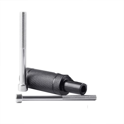Soporte de horquilla para guardabarros de moto con adaptadores M6 y M8 para faro auxiliar