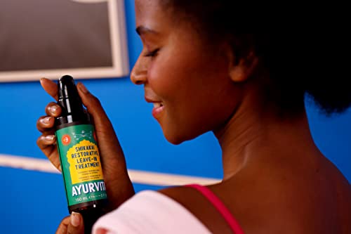 Ayurvita Shikakai Restorative Leave-In Treatment - Deep Conditioning For Soft, Tangle-Free Tresses - Fortifying Phytokeratin Complex - Natural, Plant-Based Ingredients - Ayurvedic Hair Care - 5 Fl Oz #TOP4