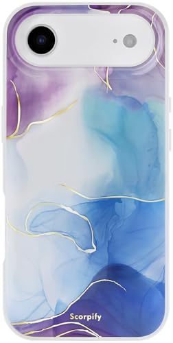 Coque iPhone 10 Air aimantée marbre océan esthétique et fine
