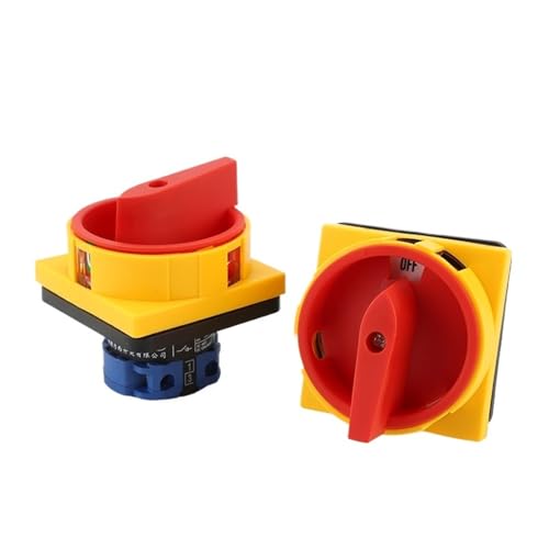 Interrupteurs sectionneurs LW26GS 20-63A, 1 pièce, M1 (36 x 36 mm) et M2 (48 x 48 mm), disjoncteur de charge universel(M1,63A_1P)