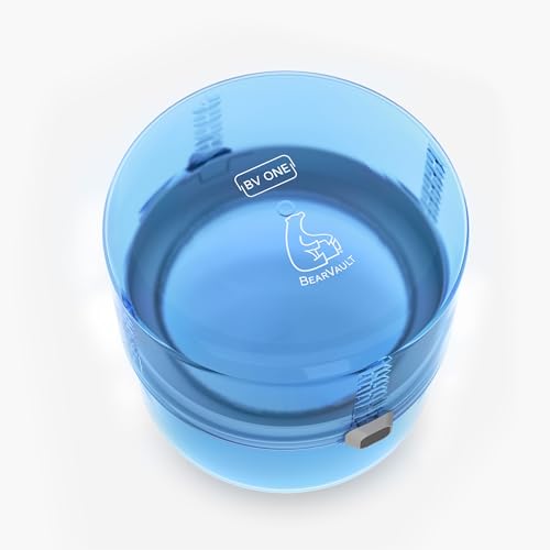 BearVault BV ONE Adjustable Bear Canister for Backpacking and Camping, Expandable & Collapsible Bear Resistant Food Storage, 1-4+ Day Capacity by BearVault - Used condition - Image 9