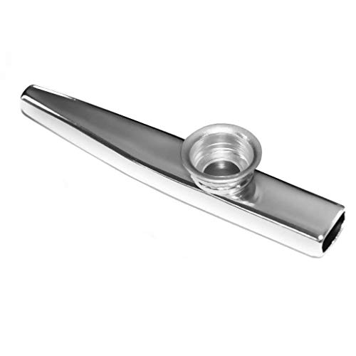 Aofocy Bouche Flûte en alliage d’aluminium en Instruments à vent Musique Jouets en métal argenté Made Kazoo Wind Musique… - Les Beatles, Paul McCartney, John Lennon, RIngo Starr, George Harrison Aofocy Bouche Flûte en alliage d'aluminium en Instruments à vent Musique Jouets en métal argenté Made Kazoo Wind Musique… – Image 4