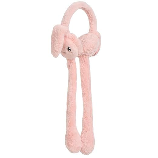 Earmuffs Cute Plush Animal Ear Warmers for Women & Girls | Fluffy Furry Ear Muffs for Winter | Fluffy Furry Ear Muffs | Adorable Bunny Fluffy Ear Warmers-image-39
