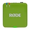 Rode Wireless GO Gen 3 Wireless 2-Channel Microphone Radio System Green with Interview GO Hand Adapter and Keepdrum Fur Wind Protection #3