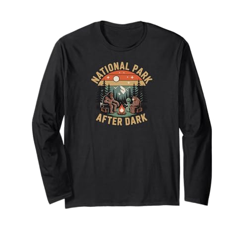 National Park Sasquatch Aliens Extraterrestrial Bear Camping ����T�V���c