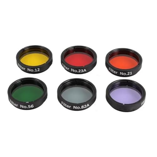 Filtros de seis colores: accesorios indispensables para telescopio astronómico 2