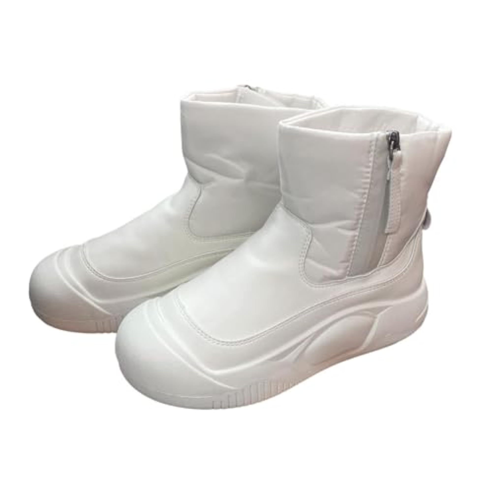 Women's Winter Snow Boots with Zipper for Hiking