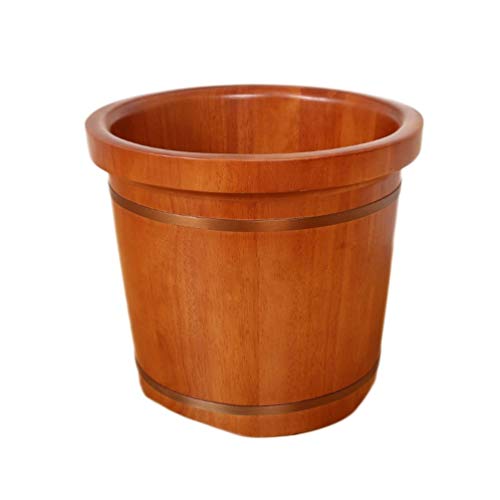 Spa de pies en barril de madera para pedicura