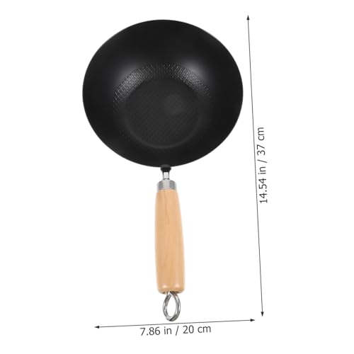 Wok Kichvoe de Hierro Forjado para Cocina miniatura 7