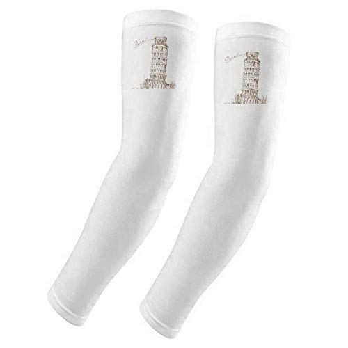 Guante con protección solar UV de la Torre de Pisa para conductor