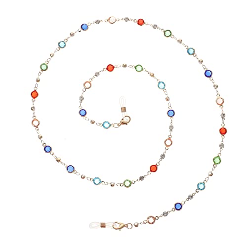 Correntes para óculos de sol com miçangas, alça para óculos de sol, boho, suporte para cordão para ó