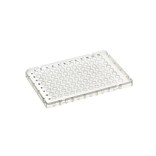 2896 96 Well PCR Plate, Semi-Skirted, Natural, Pack of 25