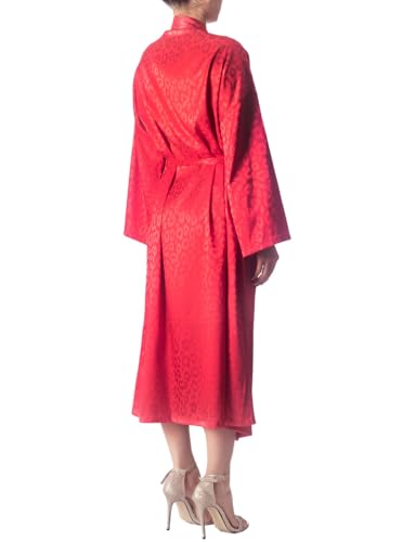 Robe longue léopard sombre confortable pour sublimer la silhouette