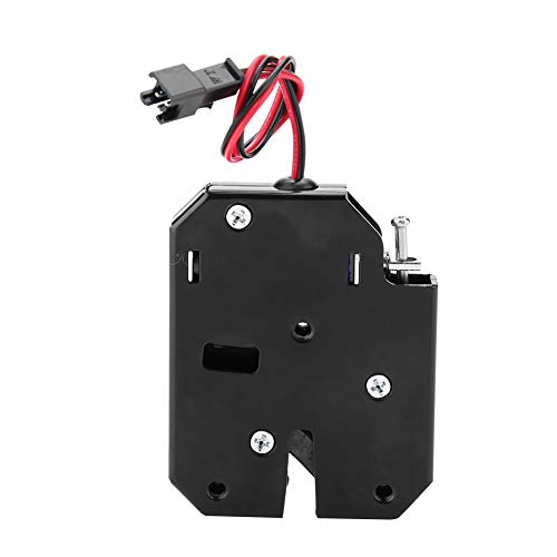 Schubladenschloss, DC 12V Elektrischer Steuerriegel Schubladenschloss, Elektromagnetisches Schloss für Schublade