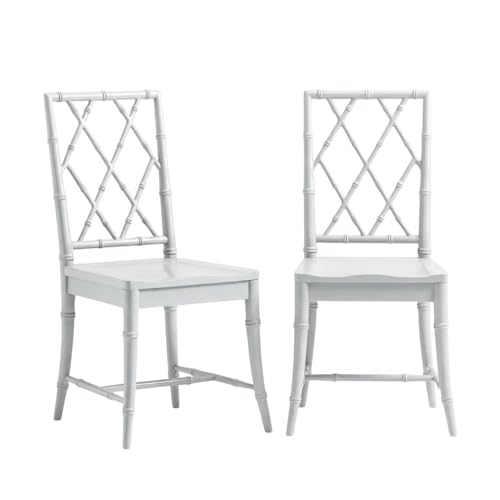 Universal Furniture Black X-Back Dining Chair Set of 2 with Comfortable Cushioned Seats, Durable Wood Frame, Classic Design for Kitchen, Dining Room, and Living Area Seating