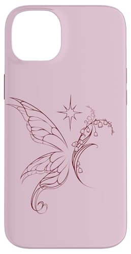 90�N�� Y2K �R�e�[�W�R�A �x���t�����[ �t�F�A���[�O�����W ���Ɛ� �X�}�z�P�[�X iPhone 14 Plus �p