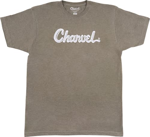 Charvel T-shirt con logo dentifricio - Verde melange, Verde, Small