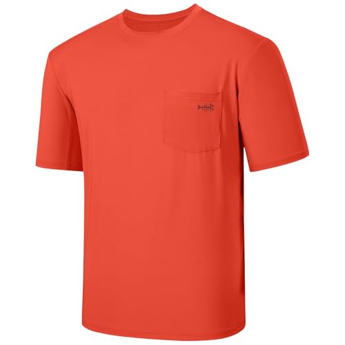 Protection Solaire UV T-Shirt Pêche UPF 50+ Respirant