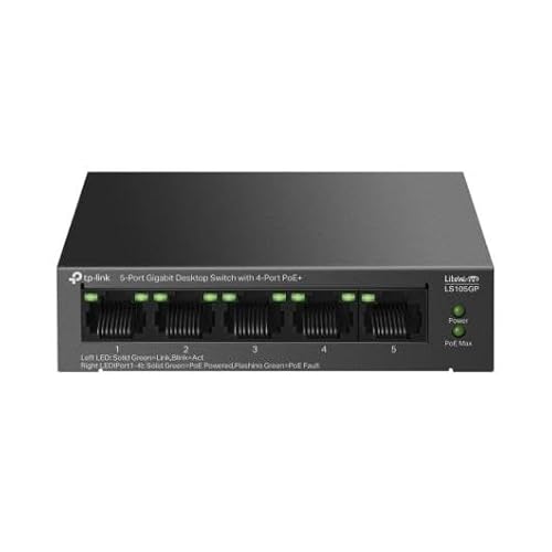 TP Link RP108GE Switch 7xGb PoE in 1xGb PoE Out - vue 5