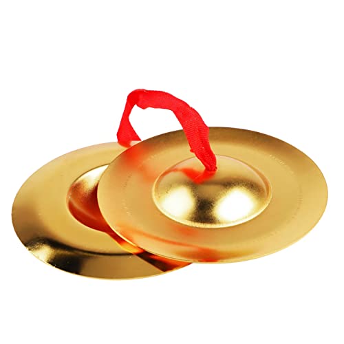 Batida de Ritmo de Banda de Gongo, Pratos de Mão, Amplas Aplicações, Habilidade Musical de Treinamen