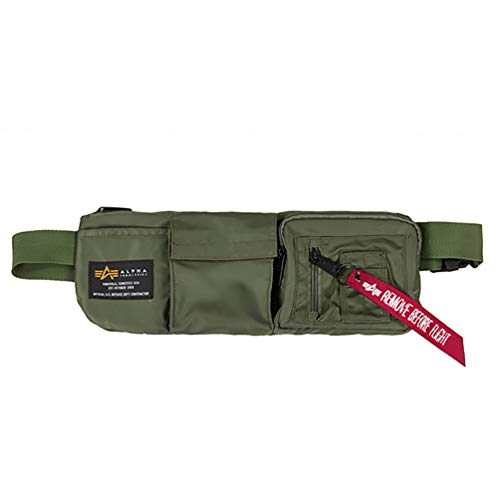 Alpha Industries Crew Utility Bag Unisex Gürteltasche Sage-Green