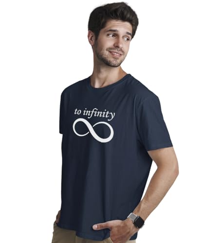 Image of INDISSH Couple Love Printed Matching 100% Cotton Tshirt for Men and Women - CPN-Infinity